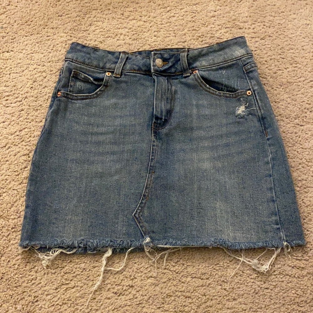 Denim skirt